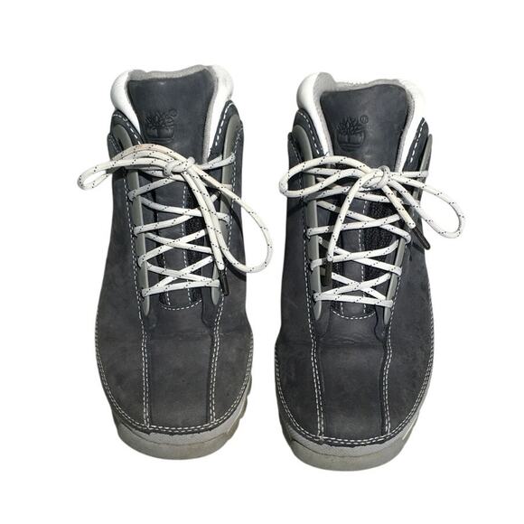 Timberland Euro Dub Navy Nubuck Boot Size 7M - Streetwear, Outdoor, Minimalist - Picture 1 of 7